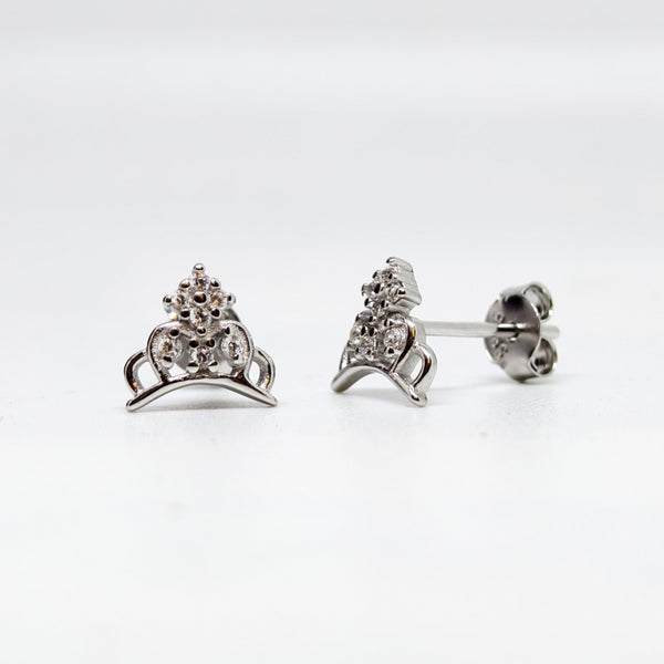 Velora Spark Silver Earrings