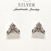 Velora Spark Silver Earrings