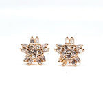 Zyra Rosé Luxe Silver Earrings