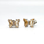 Elysian Butterfly Curve Silver Earrings