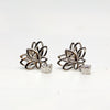 Mystique Spark Silver Earrings