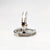 Aurora Woven Basket Silver Earrings