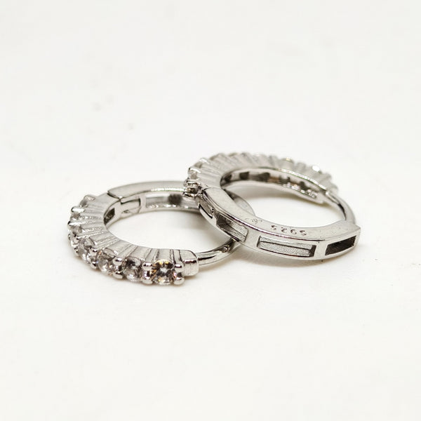 Elysian Royal Basket Silver Earrings