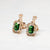 Aura Rosé Bliss Silver Earrings