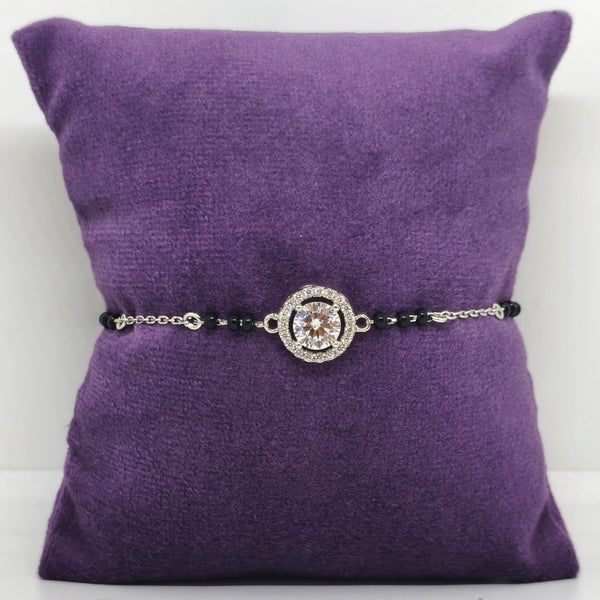 Diamond Touch Silver Bracelet