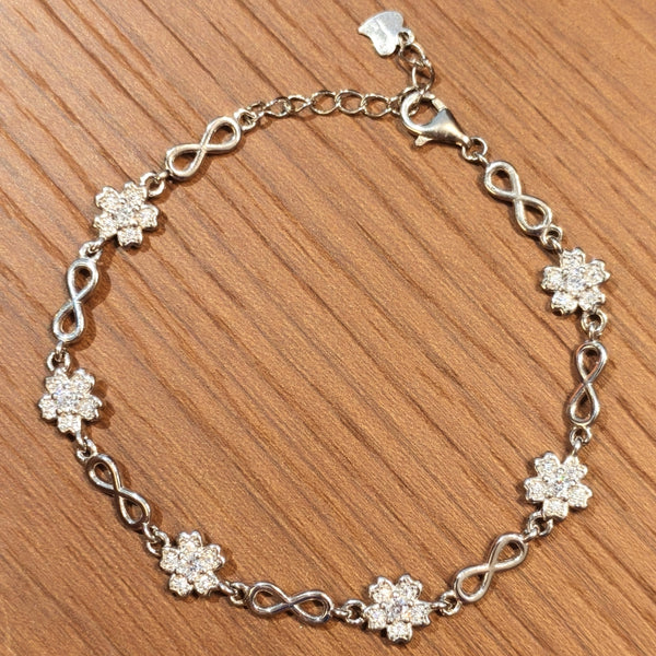 Forever Shine Silver Bracelet