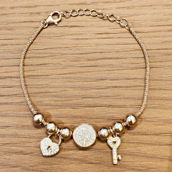 Amora Love Silver Bracelet