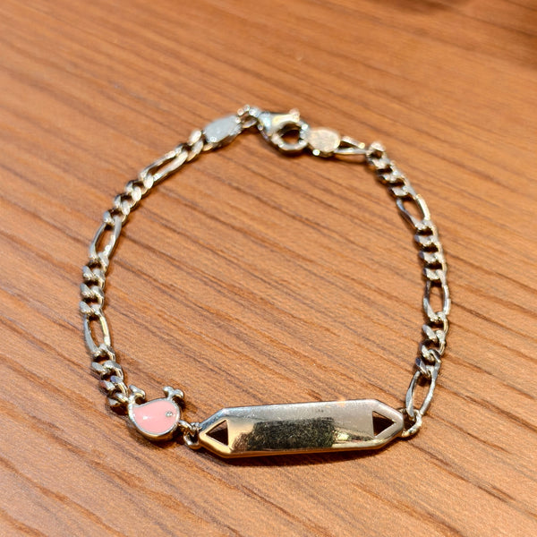 Pink Fish Women’s Sterling Silver Bracelet