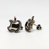 Elegant Pearl Drop Sterling Silver Earrings