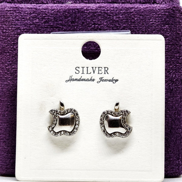 Elegant Pearl Drop Sterling Silver Earrings