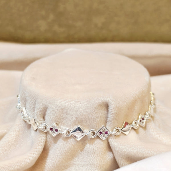 . Royal Link Silver Bracelet