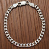 Ocean Wave Silver Bracelet