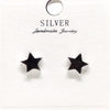 Sparkling Zircon Sterling Silver Earrings