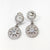 Premium CZ Sterling Silver Drop Earrings