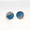 Crescent Moon Sterling Silver Earrings