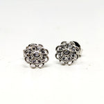 Minimalist Round Sterling Silver Studs