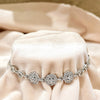 Premium Diamond Style Silver Bracelet