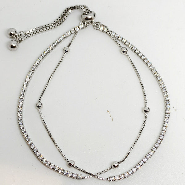 Luxury Statement Silver Bracelet