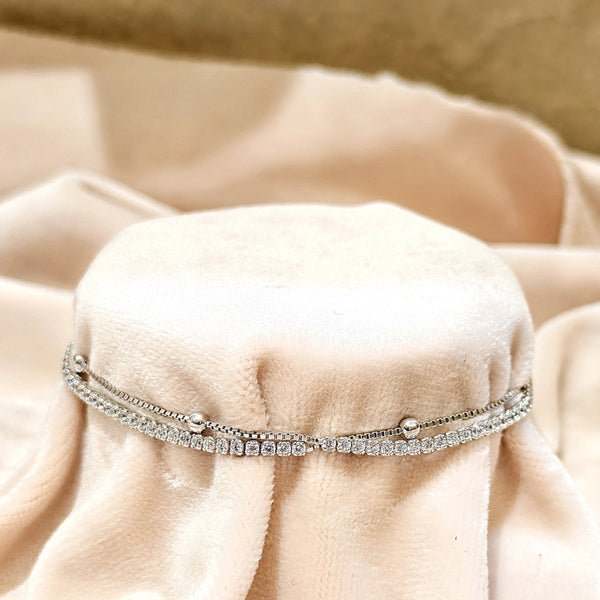 Luxury Statement Silver Bracelet