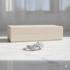 Elegant Sparkle silver ring