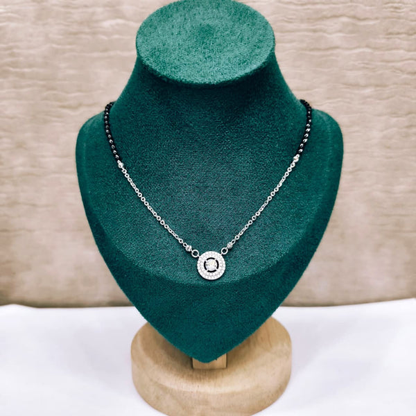 Circle of Love Silver Mangalsutra