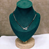 Rose Gold Infinity Silver Mangalsutra