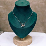 Butterfly Spark Silver Mangalsutra