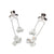Aurora Shine Silver Earrings