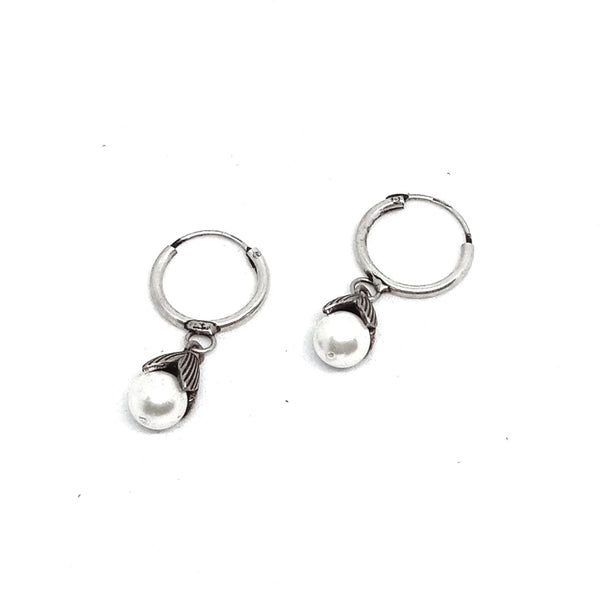 Aurora Shine Silver Earrings