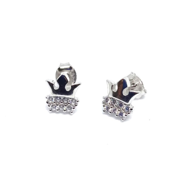 Mystique Spark Silver Earrings