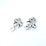 Opaline Glow Silver Earrings