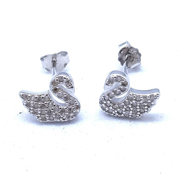 Nova Shine Silver Stud Earrings