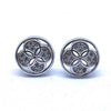 Crystal Tide Silver Earrings