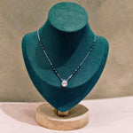 Flora Shine Silver Mangalsutra