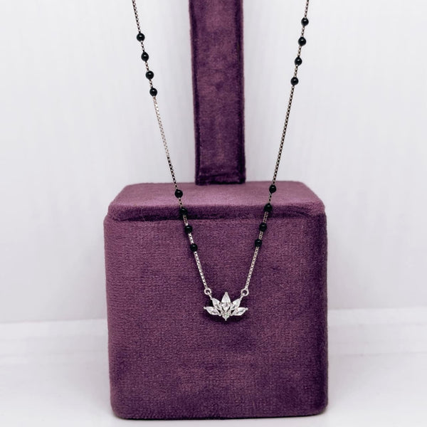 Trio Spark Silver Mangalsutra