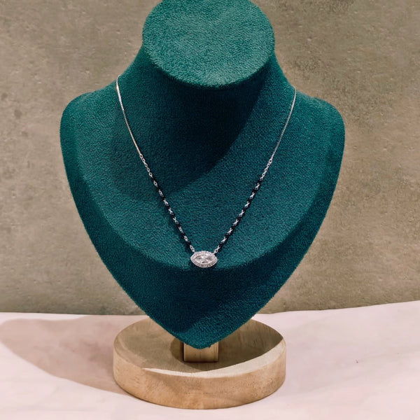 Nazariya Silver Mangalsutra