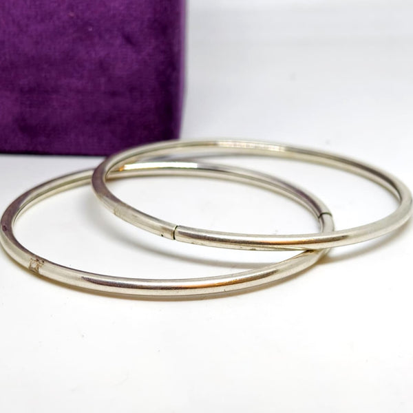 Minimalist Open Cuff Sterling Silver Bangle