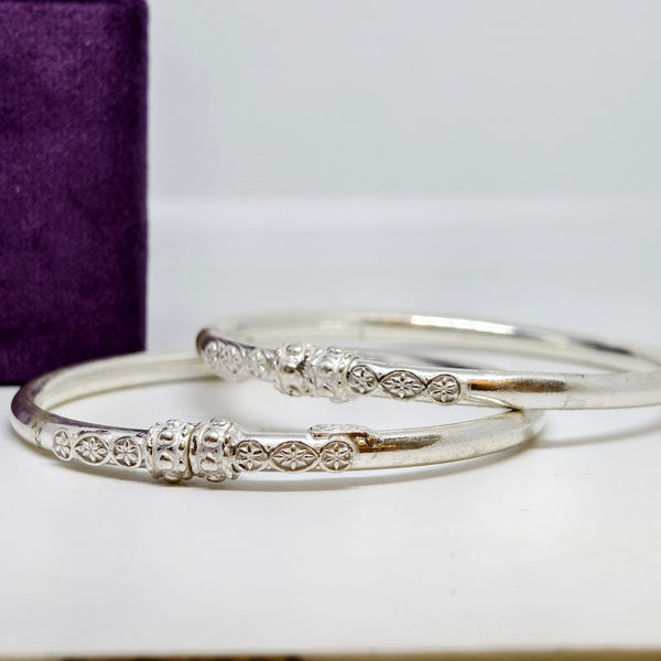 Classic Shine 925 Sterling Silver Plain Bangle