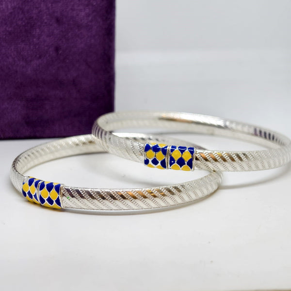 Beaded Edge Sterling Silver Bangle