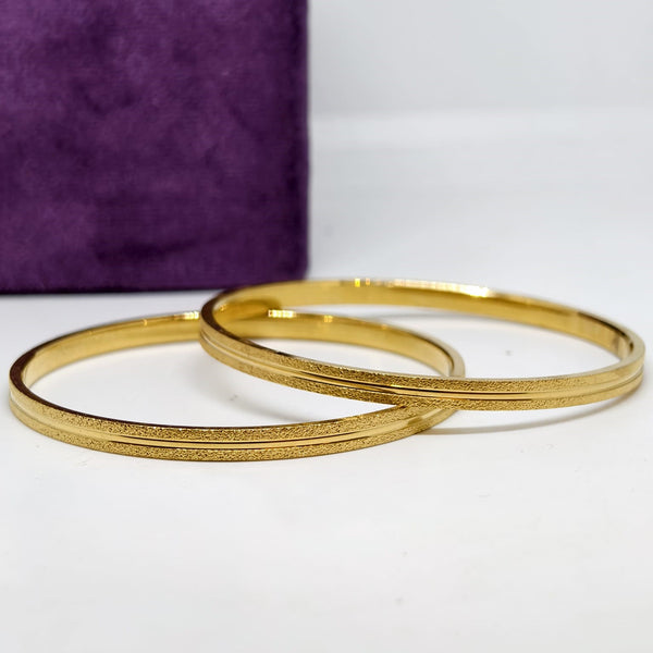 Prestige Shine Gold Plated Silver Bangle