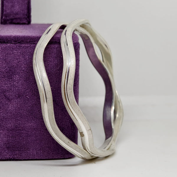 Braided Sterling Silver Bangle