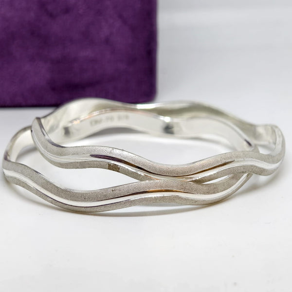 Braided Sterling Silver Bangle