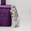 Celtic Inspired Sterling Silver Bangle