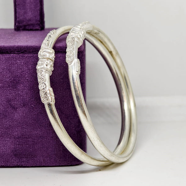 Timeless Grace Sterling Silver Smooth Bangle