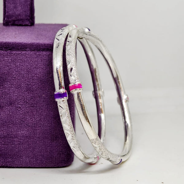 Modern Geometric Sterling Silver Bangle