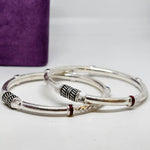 Solara Luxe Silver Bangle