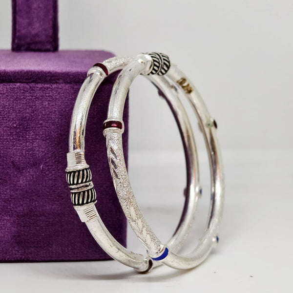 Solara Luxe Silver Bangle