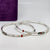 Opaline Grace Silver Bangle