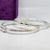 Pure Elegance Sterling Silver Plain Bangle