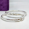 Vintage Treasure Sterling Silver Bangle